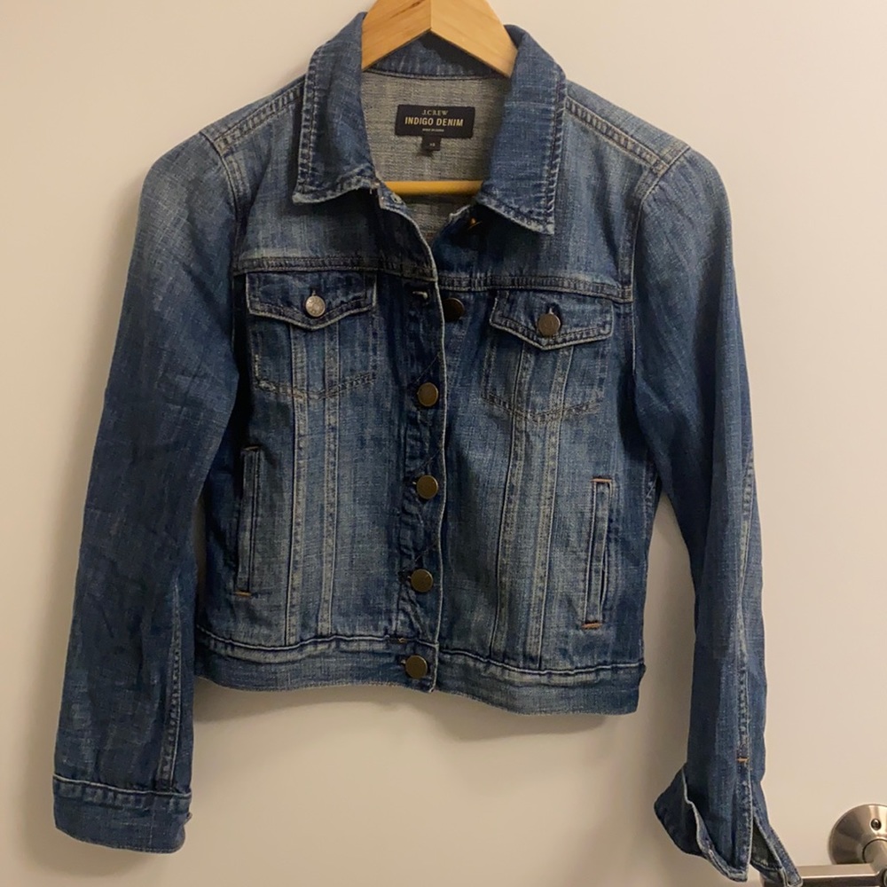 Fitted J. Crew denim jacket